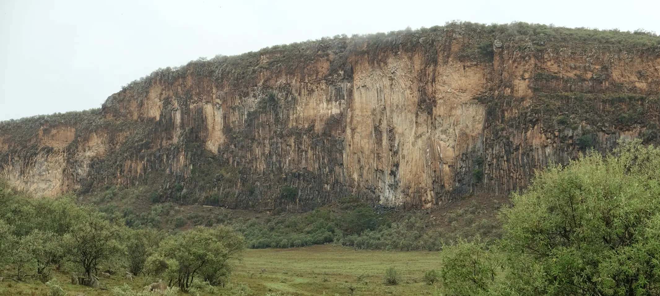 Photo of a cliff